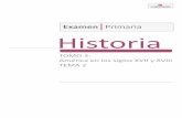 Examen Primaria Historia · En 1776 es creado el Virreinato del Río de la Plata. ¿De qué Virreinato previamente existente se desprende esta unidad administrativa? a) Virreinato