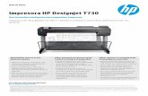 Impresora HP Designjet T730 - neufert-cdn.archdaily.netneufert-cdn.archdaily.net/uploads/product_file/... · Impresora de 36 pulgadas con Wi-Fi, robusta y compacta, para CAD y aplicaciones