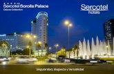 El Sercotel Sorolla Palace es un...El Sercotel Sorolla Palace es un hotel 4* Superior ubicado junto al Palacio de Congresos de Valencia. Con una excelente comunicación y fantásticas