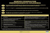 NUEVO CONSULTOR INDEPENDIENTE COLOMBIA...El presente contrato de vinculación del Consultor Independiente (el “Contrato de Vinculación”) se celebra entre Immunotec Colombia S.A.S.