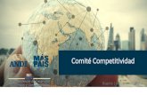 Comité Competitividad - ANDI Competitividad...cada Comité 2016 - 2017 Decisión final por parte del Consejo Mayo 2018 El camino de Colombia a la OCDE ... 15 Comité de Desarrollo
