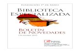 Fundación 1º de Mayo Biblioteca EspecializadaFUNDACIÓN 1º DE MAYO-BIBLIOTECA-BOLETÍN DE NOVEDADES BIBLIOGRAFICAS 5 DERECHO DEL TRABAJO ALVAREZ CUESTA, Henar La precariedad laboral: