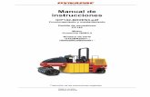 Manual de instrucciones - Dynapac · 2017-11-27 · Manual de instrucciones ICP142-BR2ES3.pdf Funcionamiento y mantenimiento Rodillo de neumáticos CP142 Motor Cummins QSB3.3 Número