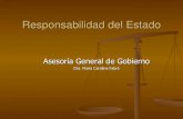 Responsabilidad del Estadoescuela.asesoria.gba.gov.ar/documentos/121/Responsabilidad del Es… · Responsabilidad por omisión La misma puede ser formal (se omite un acto, ley, etc)
