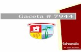 Gaceta # 7944 · puerto de aguas profundas y el puerto alterno de Soledad. Acciones potencializadoras del desarrollo de la subregión Metropolitana Se brindarán condiciones sociales