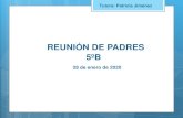 REUNIÓN DE PADRES 5ºB - WordPress.com · Reunión de familias. 2º trimestre Tercero Author: castañeras Created Date: 1/28/2020 7:24:34 PM ...