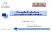Educação Profissional y Competitividade Industrial · Os alunos passam em geral quatro horas por dia na escola, no Brasil. Alguns Estados ja ampliaram os turnos para cinco horas/dia,