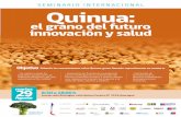 SEMINARIO INTERNACIONAL Quinua - QuinoaLab · Saludables es tarea de todos y todas SEMINARIO INTERNACIONAL “Quinua: el grano del uturo, innovación y salud Sra. Lilia Masson, Universidad
