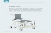 heron - Ayudas Dinámicas · del asiento Mesa 880508-04 La mesa puede ser usada como soporte para obtener una posición de aseo más natural, para usuarios con deficiencias para el