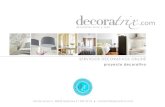 SERVICIOS DECORATIVOS ONLINE - Decoratrix.com · Proyecto Decorativo Distintas soluciones a diferentes necesidades deco r ac i ó n p u r a y t uy a.com Mueble mod. Besta de Ikea