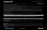 Toolox 44 - Industrias Trimar · Soldadura, plegado y mecanizado Para obtener información sobre soldadura y fabricación, consulte los folletos de SSAB en o póngase en contacto