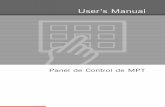EPS-MPA-MPT Control Panel (Eresource.glunz-jensen.com/system/files/manuals... · durante un cierto tiempo. Al poner el procesador en marcha – pulsando la tecla de LISTO EN ESPERA