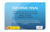 INFO RME FINAL - F.Galicia Innova€¦ · Presentación Informe Final- Proyecto de Investigación ALCANCE. Los criterios para determinar el alcance sectorial y geográfico son los
