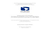 “Democracia en El Salvador - FLACSOANDES · ―Democracia en El Salvador: Participación ciudadana versus vicios autoritarios en la democratización de post-guerra (1992-2006)‖
