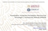 Pentahélice: Programa Estratégico Nacional de …...para México a través de la gestión racional de recursos de ciencia, tecnología e innovación y la vinculación efectiva del
