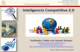 Presentación de PowerPoint€¦ · Toluca, México; febrero de 2014 La inteligencia competitiva 2.0 En el mundo, más del 25% de la población mundial es usuaria de Internet (unos