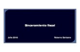 Julio 2016 Roberto Sericano - Home | Consejo · Valor moneda extranjera, tipo comprador Banco de la Nación Argentina Bienes de cambio Según Ganancia Mínima Presunta Acciones y