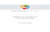 Registro Único de Viviendaportal.ruv.org.mx/wp-content/uploads/2019/04/ANEXO-F... · 2019-05-09 · Estatus de CUV. Consulta viviendas por estado de la CUV, según sea el caso. Fecha