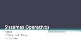 Sistemas Operativosbachilleratotico.weebly.com/uploads/1/4/4/4/14444662/tico-tema2.pdfTICO IES Gerardo Diego 2012/2013 . Conociendo el sistema operativo •Windows . Conociendo el