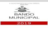 H. AYUNTAMIENTO DE LA PAZ, MÉXICO · 2019-03-05 · paz, estado de mÉxico, en cumplimiento a lo dispuesto por los artÍculos 115 fracciÓn ii de la constituciÓn polÍtica de los