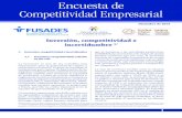 Encuesta de Competitividad Empresarialfusades.org/sites/default/files/investigaciones/Encuesta Competitivid… · Foro Económico Mundial (FEM). El Salvador alcanzó su mejor posición