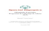 ALPS Handbook-Spanish allmedia.specialolympics.org/soi/files/resources/SPANISH/Athletes/... · ALPs Manual “Cómo hacer” Una guía para voluntarios y profesionales de Olimpiadas