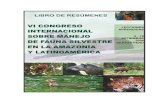ORGANIZADORES DEL CONGRESO - Bio Nica · RESUMENES PONENCIAS ORALES ESTRATEGIAS COMUNITARIAS DE MANEJO DE FAUNA SILVESTRE EN CUATRO COMUNIDADES SHUAR DE LA AMAZONÍA ECUATORIANA Galo