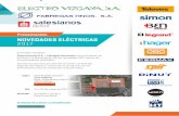 Presentación NOVEDADES ELÉCTRICAS 2017 · Electrovizcaya S.A. y Fabregas Hermanos tienen el placer de invitarle a la presentación de las novedades 2017 de los de los proveedores