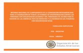 INFORME NACIONAL DE CUMPLIMIENTO DE LA CONVENCIÓN … · 2016-04-05 · informe nacional de cumplimiento de la convenciÓn interamericana para la eliminaciÓn de todas las formas