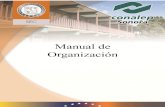 MANUAL DE ORGANIZACIÓN - Conalep Sonora · conalep sonora manual de organizaciÓn 7 directores de planteles arq. gustavo galarza cossÍo director del plantel conalep agua prieta