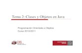 Universidad de Murcia - Tema 2: Clases y Objetos en Javadis.um.es/docencia/poo/wiki/lib/exe/fetch.php?media=curso2010:ges… · Curso 2010/2011 Programación Orientada a Objetos 8