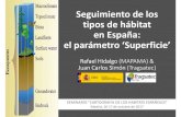 Seguimiento de los tipos de hábitat en España: el …...Seguimiento de los tipos de hábitat en España: el parámetro ‘Superficie’ Rafael Hidalgo(MAPAMA) &(Tipo de) Hábitat