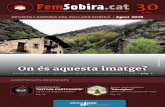 On és aquesta imatge? · 2018-07-31 · 2 | FemSobira.cat • agost 2018 Sobre la revista Revista amb continguts del portal web femsobira.cat i de l'Oficina Jove del Pallars Sobirà.