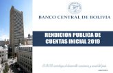 BANCO CENTRAL DE BOLIVIA€¦ · México Alzas de tasas en economías avanzadas y en la región. ... Bloomberg y Yacimientos Petrolíferos Fiscales Bolivianos Nota: *Al 11 de marzo