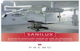 SSANILUX ANILUX - Sanilux.pdf · SANILUX Sistema de construcción modular de salas de operaciones Modular construction system for operating theatres 3 PREMO, especialista en la compartimentación