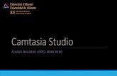Camtasia Studio - web.ua.es Camtasia Studio Camtasia Studio es un conjunto de aplicaciones que permite