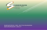 MEMORIA DE ACTIVIDADES SEMERGEN 2017semergencantabria.org/pdfs/memoria2017.pdf · XII Congreso Andaluz de Médicos de Atención Primaria. Cabo de Gata (Almería). 11, 12 y 13 de mayo