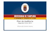 Plan de Auditoría - Unipamplona...Proceso / actividad a auditar: Gestión de la Interacción Social –Dirección y Apoyo al Egresado. Requisitos: 4.2.3, 4.2.4, 7,1, 7,2, 7,5, 8 y