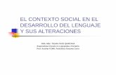 EL CONTEXTO SOCIAL EN EL DESARROLLO DEL ...files.sld.cu/rehabilitacion-logo/files/2010/10/el...EL CONTEXTO SOCIAL EN ELEL CONTEXTO SOCIAL EN EL DESARROLLO DEL LENGUAJE Y SUS ALTERACIONES