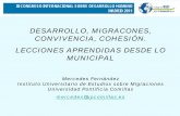 DESARROLLO, MIGRACONES, CONVIVENCIA, COHESIÓN. …20Mercedes%20Fern%E1... · 2011-05-18 · III CONGRESO INTERNACIONAL SOBRE DESARROLLO HUMANO MADRID 2011 Desarrollo, migracones,