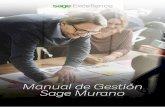 Manual de Gestión Sage Murano - Selftising · Manual de Gestión • Código entidad: Identificativo único por instalación. • Tabla principal: Lista de tablas de la aplicación,