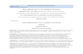 Normas Jurídicas de Nicaragua - VERTIC Legislation/Nicaragua...423, Ley General de Salud, publicada en La Gaceta, Diario Oficial, No. 91 del 17 de Mayo del 2002. Artículo 2.- Al