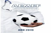 AÑO 2019 - AEMEF · ASI FUE EL CURSO 2018/19 EN AEMEF Tras el Curso celebrado en Málaga, AEMEF dispone de una nueva junta directiva encabezada por el Dr. Rafael Ramos que ha trabajado