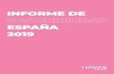 INFORME DE SOSTENIBILIDAD ESPAÑA 2019 · Nuestro objetivo social en la industria publicitaria. 7 Compromisos ... actuaciones concretas reforzadas por una campaña de concienciación.-1.965
