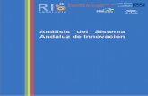 Analisis 23102013 JB revisiones 2€¦ · Especialización Inteligente de Innovación de Andalucía, RIS3 ANDALUCIA. El análisis es el resultado del trabajo del Equipo Técnico de