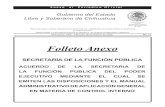 Folleto Anexo - Chihuahua€¦ · ANEXO AL PERIÓDICO OFICIAL 1 Folleto Anexo Todas las leyes y demás disposiciones supremas son obligatorias por el sólo hecho de publicarse en