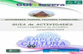 GUÍ - AYUNTAMIENTO DE ALOVERA DE ACTIVIDADES... · Un año más, el Ayuntamiento de Alovera pone a disposición de toda la ciudadanía esta Guía de Actividades, cuyo objetivo es