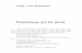 José Luis Rosascodiversidadinclusiva.com/wp-content/uploads/2016/08/Libro-Francisc… · (1980, Premio Andrés Bello y Municipal de Santiago), Tiempo para crecer (1982), El Metrogoldin