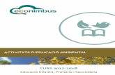 ATIVITATS - Econimbus › es › pdfs › Oferta-Educacion-Ambiental-curso-2… · Les sortides es poden dur a terme a prop del vostre lloc de residència per tal de conèixer l'entorn
