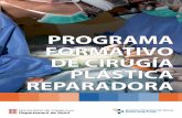 PROGRAMA FORMATIVO DE CIRUGÍA PLÁSTICA REPARADORA · Cursos obligatorios para residentes de cirugía plástica organizados a través de la comisión de docencia 7.2.3. Cursos opcionales